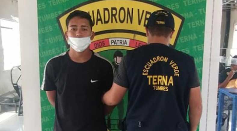 Capturan a alias “chocolate” con PBC en Las Malvinas