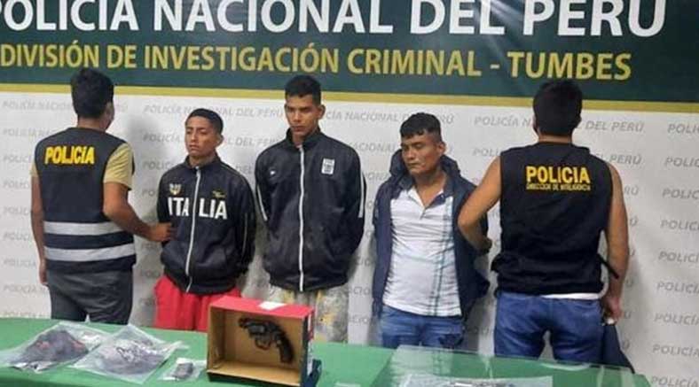 Dos integrantes de “Los Pocholos del Norte” ya duermen en el penal de Puerto Pizarro