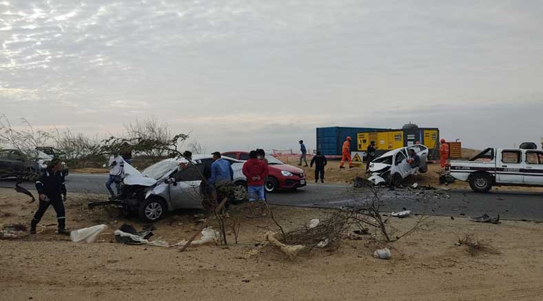 Tres muertos deja violento choque en la carretera Panamericana