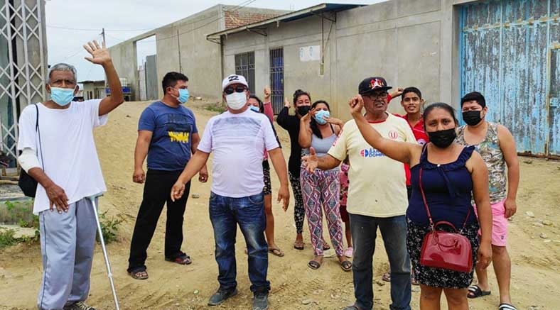 Habitantes del A.H. San Juan de Dios, exigen ejecución de proyecto de agua y alcantarillado