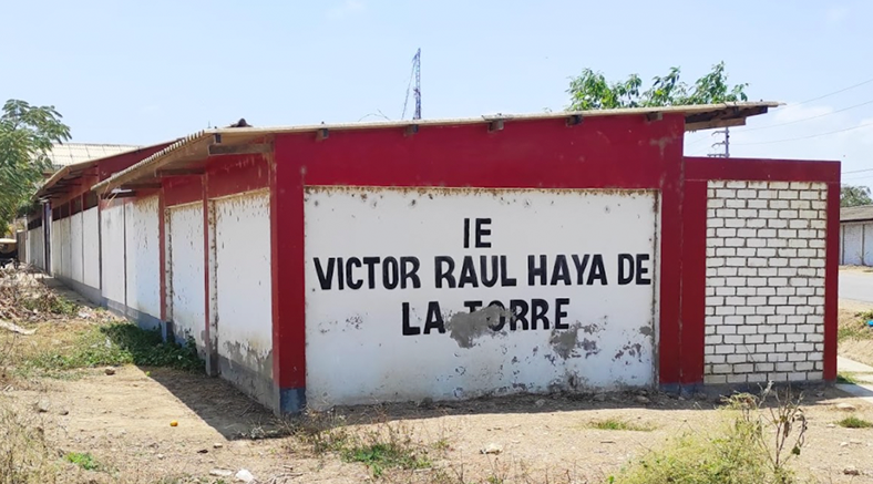 I.E. Víctor Hugo Haya de la Torre, requiere una intervención inmediata por parte de las autoridades