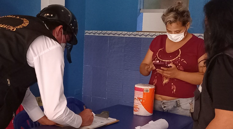 Operativos a locales en Andrés Araujo