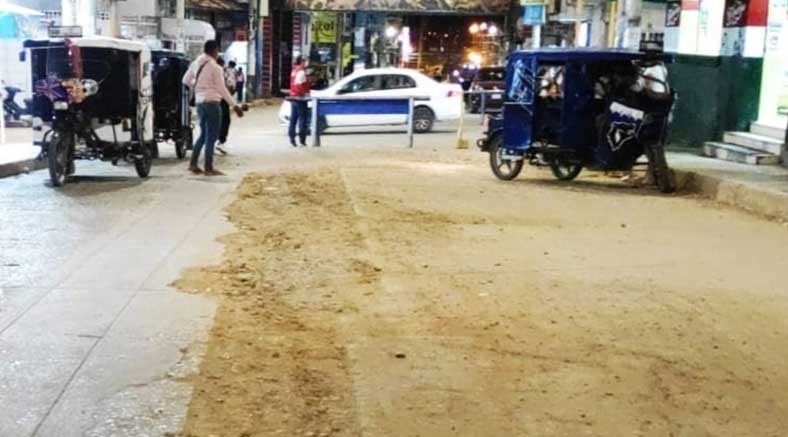 Tumbesinos manifestaron indignación debido al poco criterio para realización de obras y servicios en la ciudad