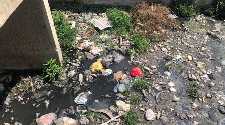 Vecinos de los A.H: Virgen del cisne y Primero de febrero siguen viviendo entre la basura y las aguas servidas