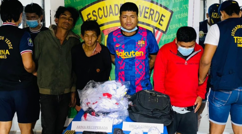 Capturan a “Loco Jean y Los Extraterrestres”, quienes pretendían asaltar el Banco de la Nación