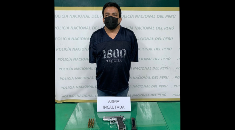Capturan a “Loco Giuliano” con requisitoria y arma de fuego