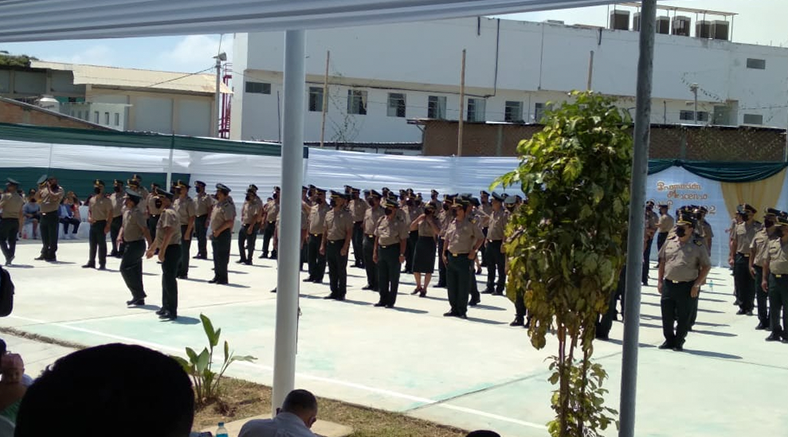 62 efectivos de la PNP entre oficiales y suboficiales ascienden de grado en Tumbes