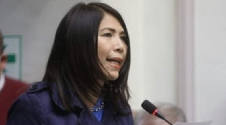 Congresista Maria Cordero envía carta aclaratoria sobre el tema de alquiler de vehículo