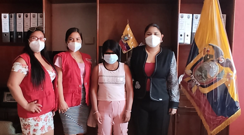 Menor ecuatoriana que estaba reportada como desaparecida fue encontrada en Tumbes