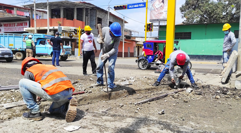 Empresa constructora subsana observaciones en proyecto de semaforización de la ciudad de Tumbes