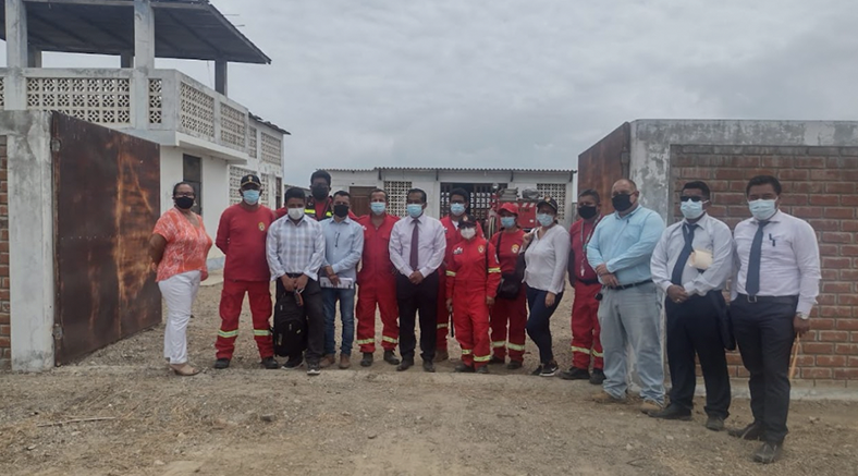 Realizan entrega de terreno dónde funcionará la compañía de bomberos
