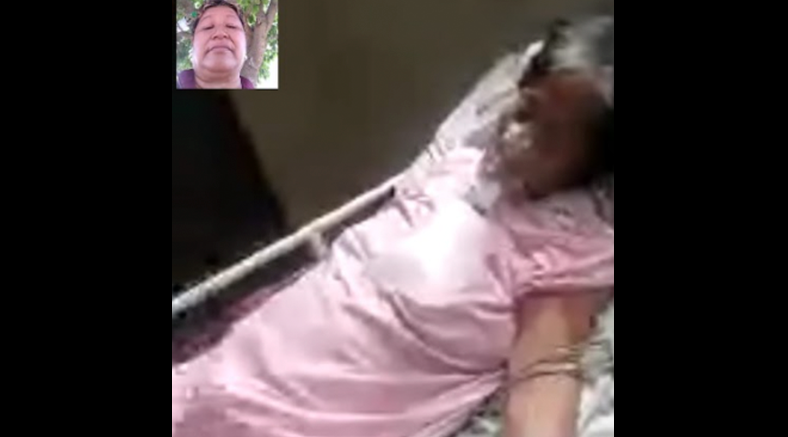 Humilde familia pide apoyo para mantener a su anciana madre con vida