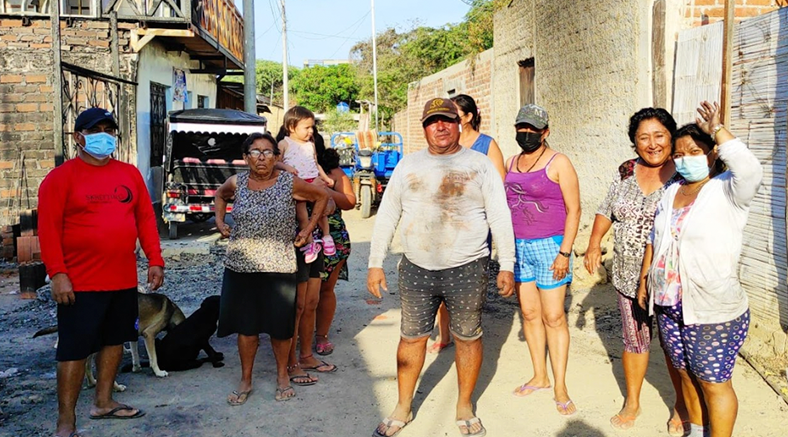 Familias víctimas de incendio registrado en el sector Los Pinos exigen apoyo de las autoridades