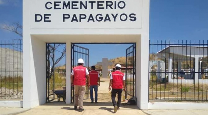 Observaciones en obra del cementerio de Papagayos aún no han sido subsanadas