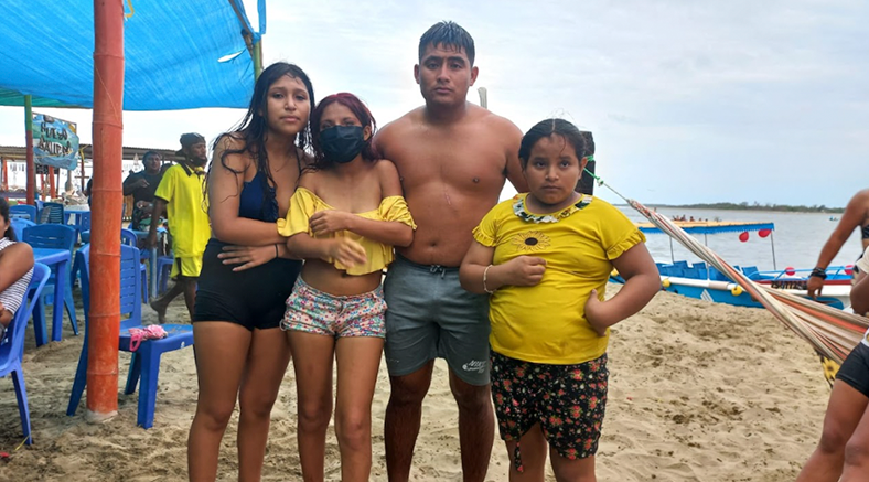 Tres menores se salvan de morir ahogados en la isla Hueso de ballena 