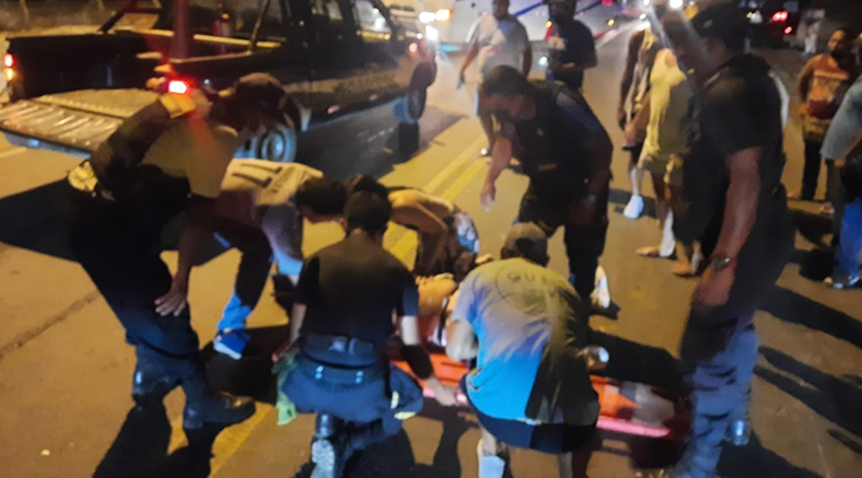 Un herido deja choque por alcance entre moto y trimóvil