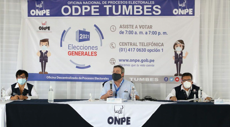 Realizan verificación de locales de votación de la región Tumbes