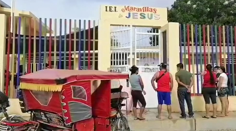 Institución Educativa Inicial “Maravillas de Jesús” es una coladera
