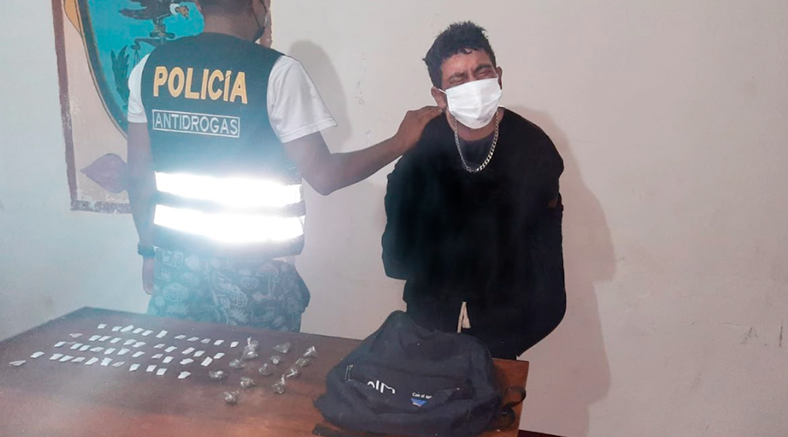 Alias “Pulpo” es capturado con ketes de droga en Aguas Verdes