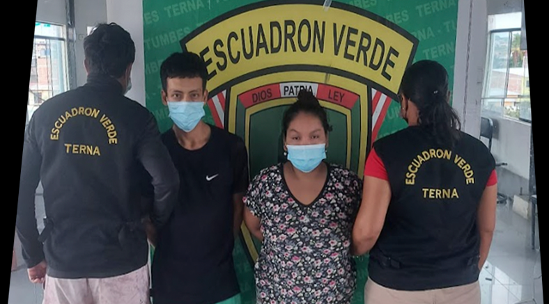Capturan a dos personas en posesión de ketes de PBC