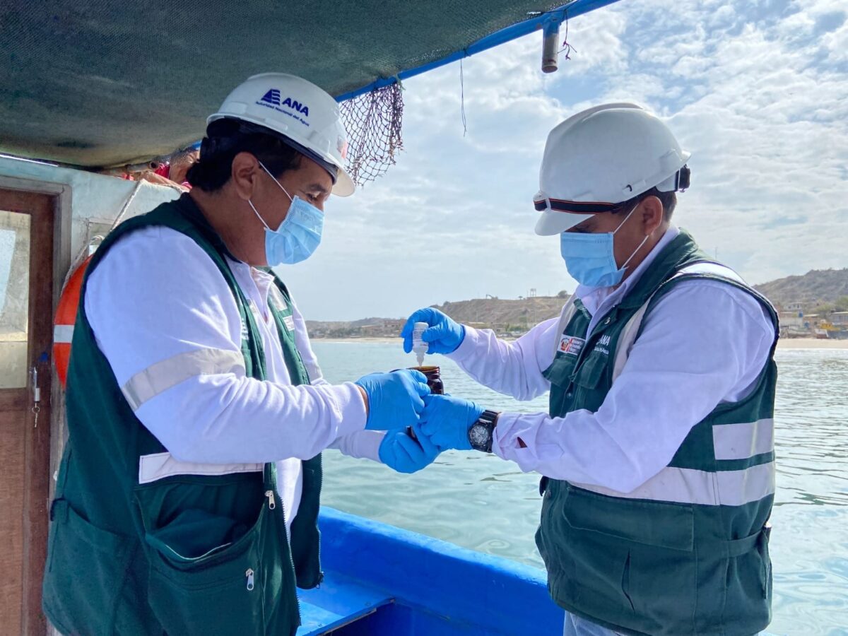 ANA monitoreó calidad del agua en el litoral marino costero