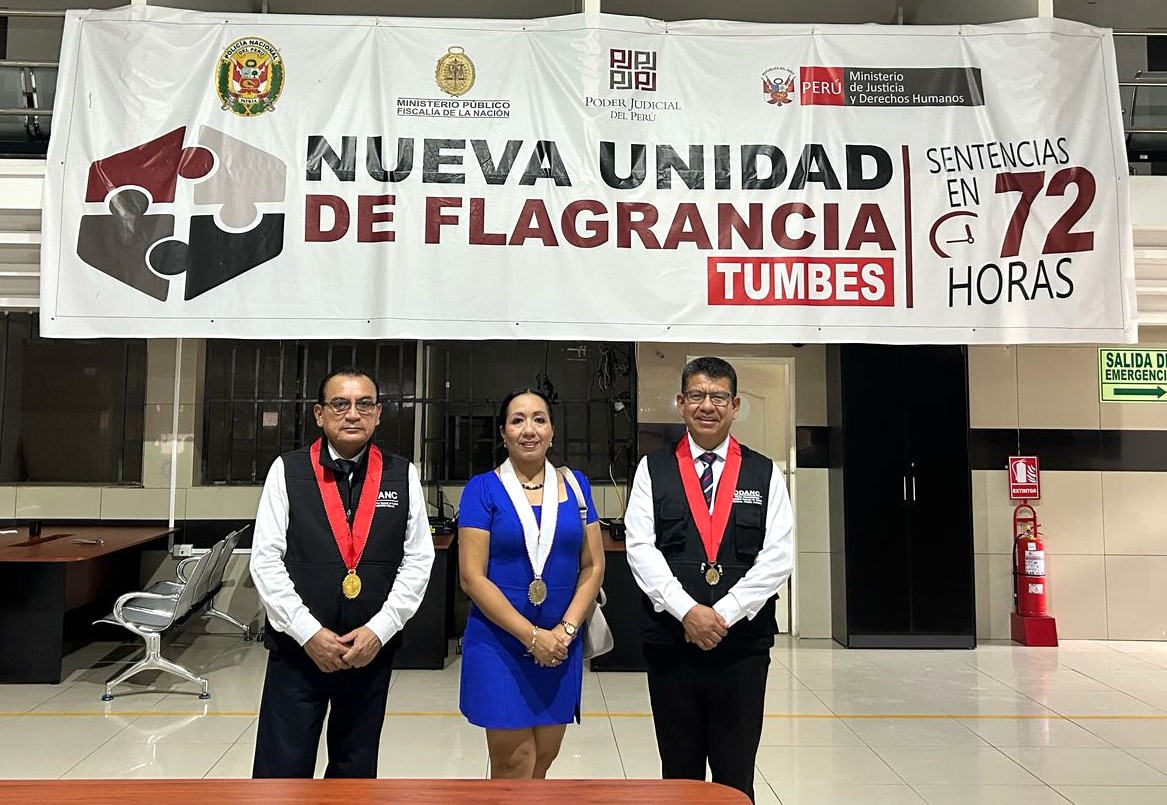 Realizan supervisión exhaustiva en la Unidad de Flagrancia del Poder Judicial