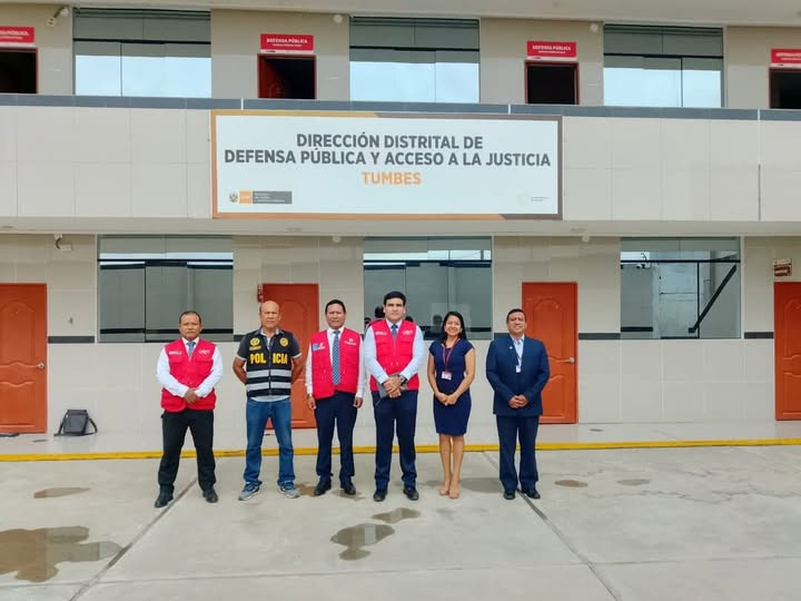 Defensores públicos se instalan en la Unidad de Flagrancia de Tumbes