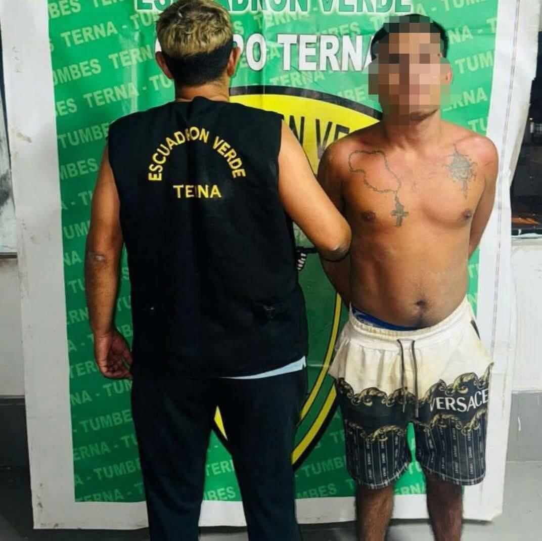 Detenido en Tumbes por Requisitoria Vigente por Microcomercialización de Drogas