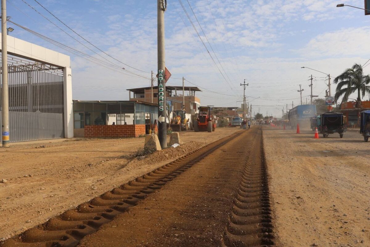 TRABAJOS DE MEJORAMIENTO VIAL AL INGRESO DE TUMBES GENERAN RESTRICCIONES EN LA PANAMERICANA NORTE