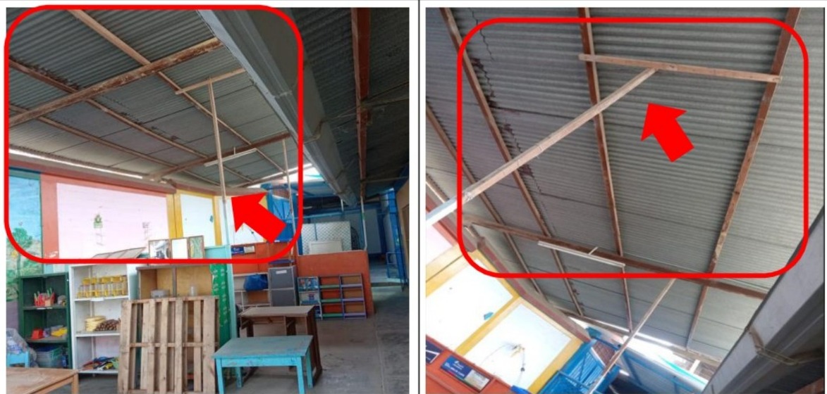 GRAVE RIESGO PARA ESTUDIANTES POR DEFICIENCIAS CRÍTICAS EN LA INFRAESTRUCTURA DE LA I.E. “CORAZÓN DE MARÍA”