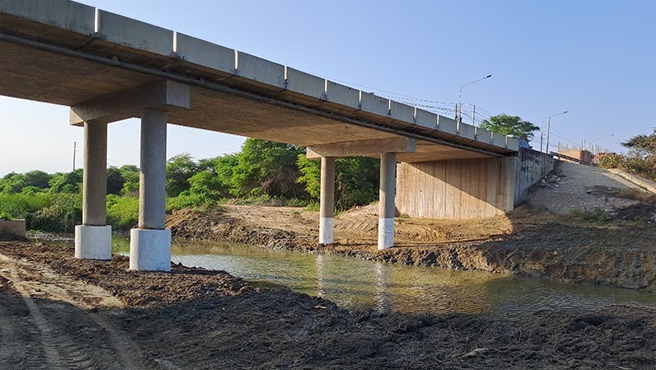 Se culmina la reparación del puente Aeropuerto en Tumbes para fortalecer la conectividad en el norte del país