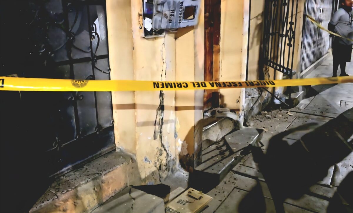 Detonan explosivo en vivienda del barrio Bellavista