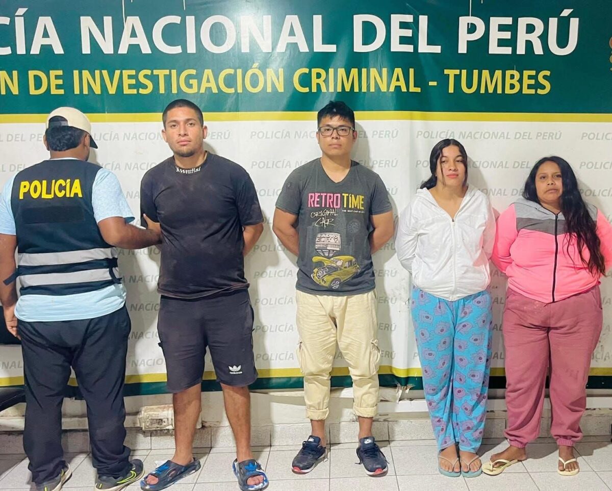 CAPTURAN A CUATRO PERSONAS EN PODER DE MÁS DE UN KILO DE DROGA