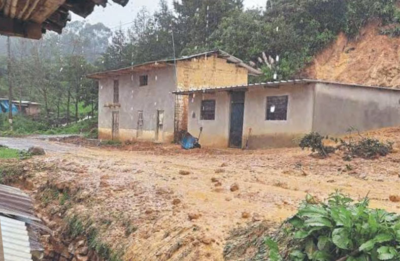 Más de 1,200 familias de cinco caseríos quedaron aisladas por las lluvias en  Cabuyal
