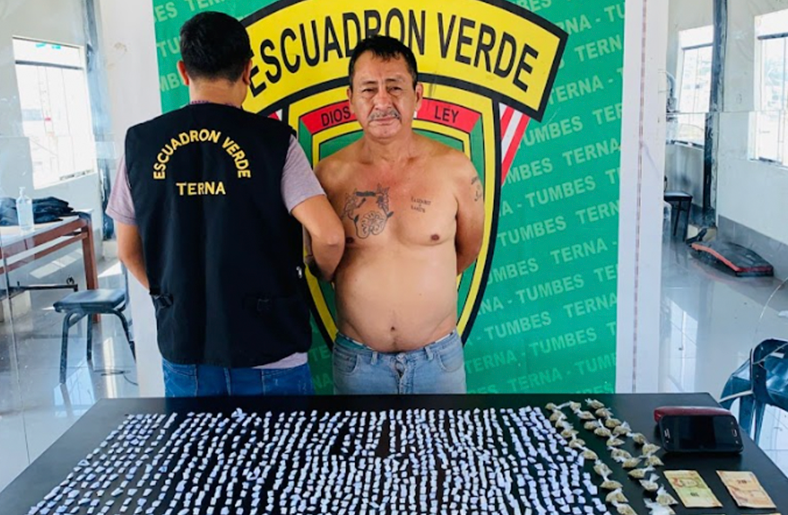 Capturan a un integrante de clan familiar “Los Agapitos” con droga