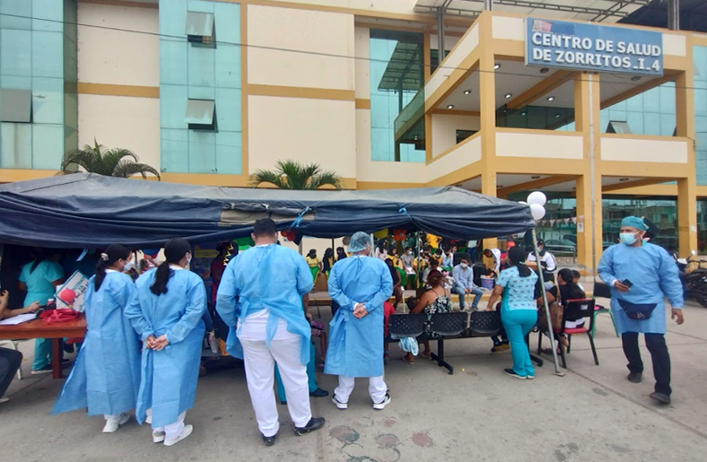 Realizan campaña que exhorta completar esquema de vacunación contra la covid-19