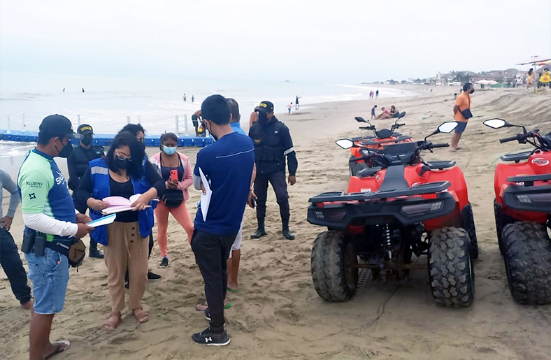 Realizan operativos contra las cuatrimotos