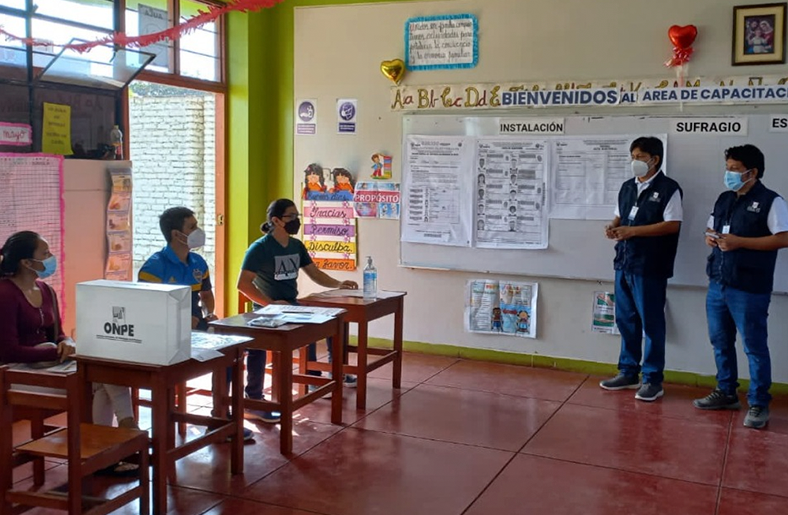 ODPE Tumbes organiza primera jornada de capacitación a miembros de mesa