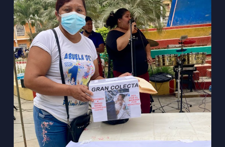 Familiares piden apoyo para pequeño de 3 meses que se encuentra en UCI