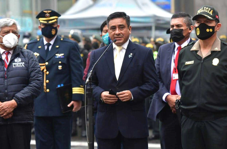 Ministro Huerta: mi gestión garantiza apoyo y respaldo al trabajo de fiscalía