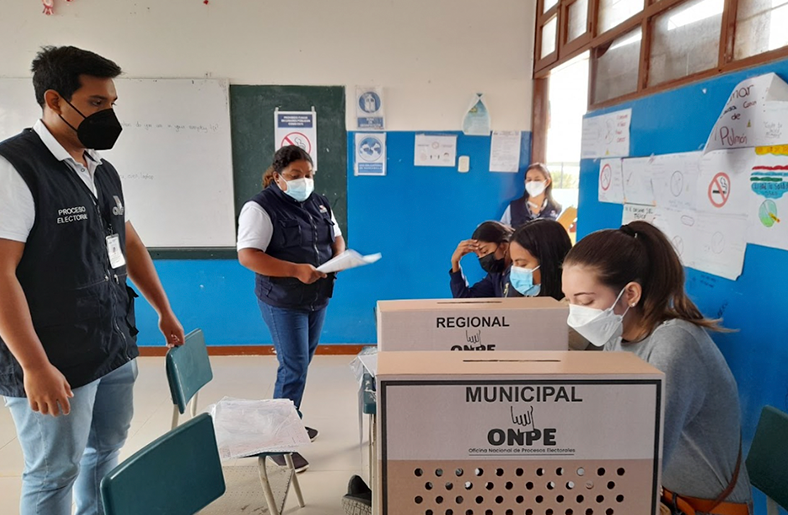 ODPE Tumbes realiza primera jornada de capacitación a miembros de mesa