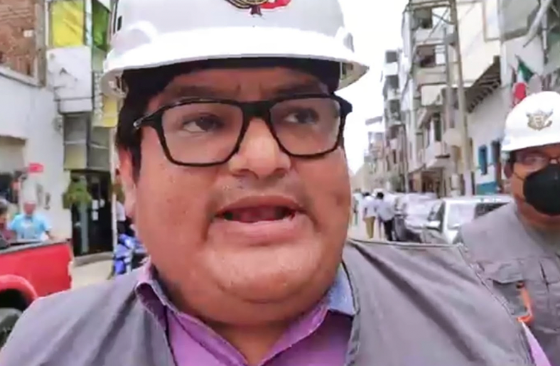Javier Moquillaza dijo que la obra del jirón Bolognesi en Tumbes se ejecutará «sí o sí»