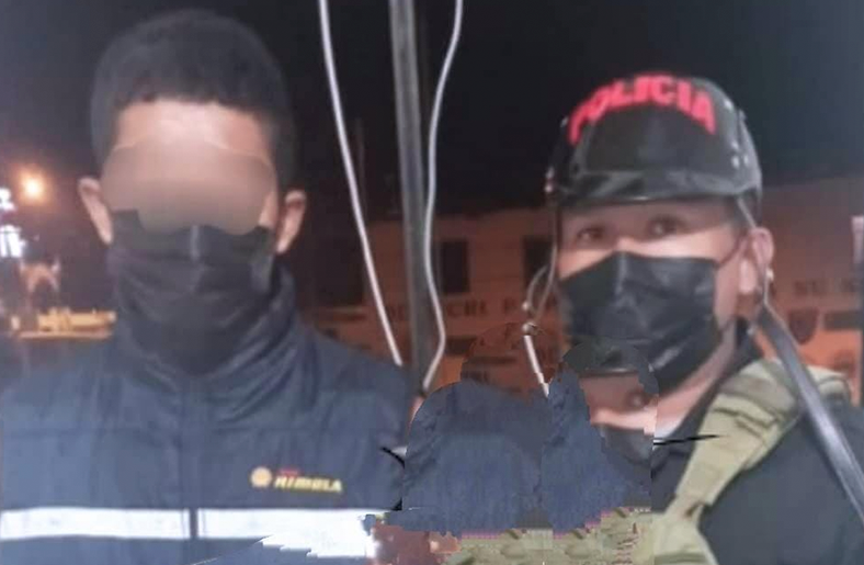 Halcones de la PNP detienen a menor acusado de asaltar a una mujer